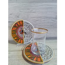 Konyax Wınston 6 Kişilik 12 Parça Çay Seti