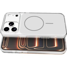 Olinea Iphone 17 Bruma Magsafe Kapak - Gümüş