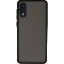 Genel Tedarik Samsung Galaxy A02 Kılıf Montreal Silikon Kapak - SIYAH-(5796) - EMTHBA2896-1006