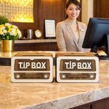 MYK Hediye ve Sanat Atölyesi Tip Box Bahşiş Kutusu Kumbara 2 Adet Kumbara