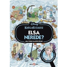 Beta Kids Disney Karlar Ülkesi Elsa Nerede? Ara ve Bul Faaliyet Kitabı