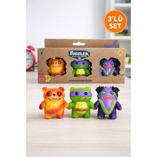 Toyfest Fuggler Funny Ugly Monster 3’lü Koleksiyon Figür Seti – Renkli Komik Canavar Oyuncak I Model 10