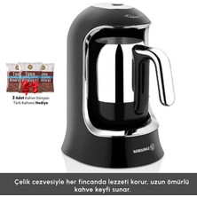 Korkmaz Siyah Krom Şıklığı Közde Pişirme Teknolojisi Siyah/krom Kahvekolik