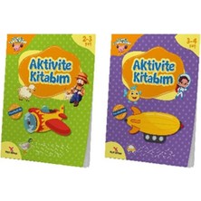 Yeti Kitap 2-4 Yaş Aktivite Kitabım Evde Etkinlik Seti