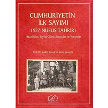İş Bankası Kültür Yayınları Cumhuriyetin Ilk Sayımı