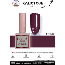 Gala Smart  Bordo Kalıcı Oje 10 ml Oje Kodu: 240
