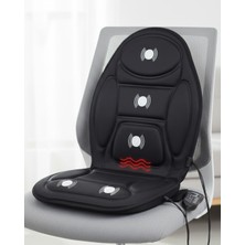 UMD Tekno Isıtmalı Masaj Koltuk Minderi Sırt Bel Boyun ve Kalça Destekli Uygun