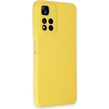 Sh Ticaret Newface Redmi Note 11 5g Kılıf Nano Içi Kadife Silikon - Sarı