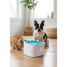 GND Kedi Köpek Için Ultra Sessiz Otomatik Su Pınarı 2,5 Lt
