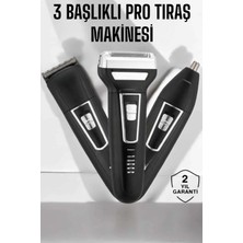 Shoplet Buğz 3 Başlıklı Profesyonel Tıraş Makinesi