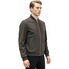 Paolo Framinco PF-049 Kuzu Derisi Haky Yeşil Deri Ceket