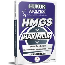 Dizgi Kitap 2026 Hukuk Atölyesi Hmgs Hakimlik Hukuk Mesleklerine Giriş Sınavı Çıkmış Soru Örnekli Milletlerarası Genel & Özel Hukuk Ders Notları Dr. Ilyas Atalan
