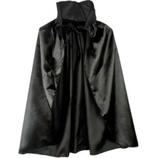 Magicool Siyah Renk Yakalı Halloween Pelerini 90 cm