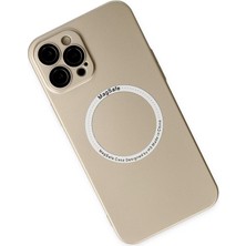 Starseven Newface Iphone 12 Kılıf Jack Magneticsafe Lens Silikon - Gold