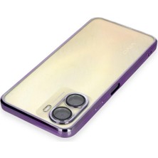 Starseven Newface Y16 Kılıf Lensli Silikon - Mor