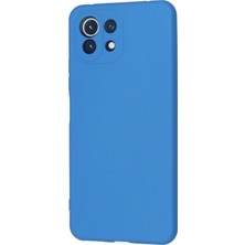 Olinea Newface Mi 11 Lite Kılıf Nano Içi Kadife Silikon -