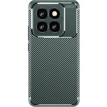 Epilons Newface Mi 14T Kılıf Auto Focus Karbon Kapak - Koyu Yeşil