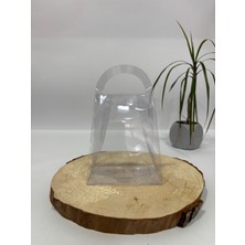 Burhan Ambalaj 12X10X6 Asetat Çanta [50 Adet Demonte]