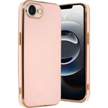 Epilons Newface Iphone 16E Kılıf Volet Silikon - Pembe