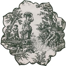 Demeter Concept Nefes Toile Jouy Amerikan Servis Takım