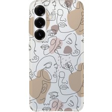 Lelia Samsung Galaxy A17 Uyumlu Baskılı Şeffaf Telefon Kılıfı | Koleksiyon: Oneline Essence