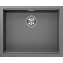 Schock - Lahti N100L Croma 50 cm Tezgahaltı/tezgahüstü Granit Evye