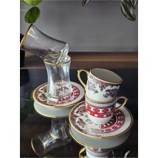 Konyax Apollo 2 Kişilik Kahve ve Çay Seti