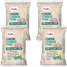 Yayla Esmerim Osmancık Pirinç 2 kg X4
