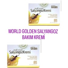 World Golden Salyangoz Krem 50ML 2 Adet
