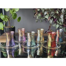 Konyax Çay Seti 12 Parçalık Elızabeth Lüsterli Karışık