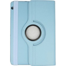 Magicool Huawei Mediapad T3 10 / 9.6 Kılıf 360 Tablet Deri Kılıf - Turkuaz