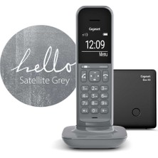 Kaia Life Gıgaset CL390, Dect Telefon, Gri, 12 Saat Konuşma, 180 Saat Bekleme, 150 Kişilik Rehber