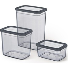 Braventa Collection Hobby Life Tower Premium 9’lu Dikdörtgen Saklama Kabı Seti – 3 Farklı Boy, Kilitli Kapak, Dikey Tasa