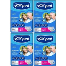 Canped Tekstil Yüzeyli Belbantlı Yetişkin Hasta Bezi Küçük S (Small) 36 Adet 50-90 cm