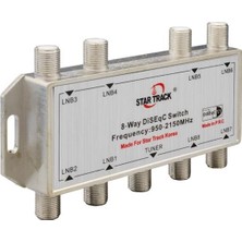 Powermaster 5-2050 Mhz 1/8 Uydu Anten Dağıtıcı / Çoğaltıcı Diseqc Switch