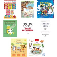 Harika Çocuk Yayınları 4-7 Yaş Eğitici Etkinlikli Boyama Seti - 5 Kitap... +7 Eğitim Kitabı