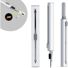 Shoplet Buğz Çok Amaçlı Yumuşak Fırçalı Kablosuz Kulaklıklar Için Kulaklık Temizleme Kiti