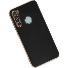 Olinea Newface Redmi Note 8 Kılıf Volet Silikon - Siyah