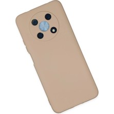 Olinea Newface Nova Y90 Kılıf Nano Içi Kadife Silikon - Pudra
