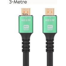 Durukar HDMI 2.1 Kablo – 8k Ultra Hd Görüntü ve Ses Aktarımı 8k 60HZ 4K 120HZ