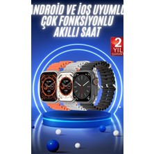 Akıllı Saat Ultra Android & Ios Uyumlu Arama Bildirim Özellikli