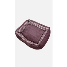 Chakie Tay Tüyü Kedi Köpek Yatak Yumuşak Yıkanabilir Orta Gülkurusu Rengi