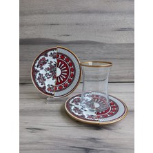 Konyax Apollo 6 Kişilik 12 Parça Çay Seti