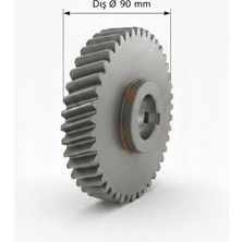 Osimo 12 No Et Kıyma Makinesi Helis Çelik Dişli ( 56 Diş )