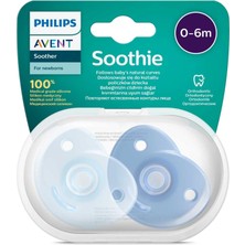 Beta Moda Hub Philips Avent Soothie Ortodontik Saklama Kutulu 2li Emzik 0-6 Ay - Erkek