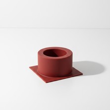 Craftto Silindir Saksı Silikon Kalıbı