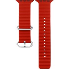 Ferro Kırmızı Silikon 44 mm Saat Kordonu FSWSK244-K