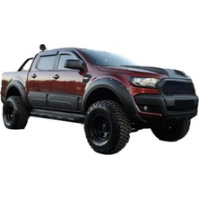 Aftermarket Ford Ranger T6 T7 T8 2011+ Çamurluk Dodik Seti Vida Görünümlü Koruma Mat Siyah
