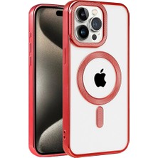 iPhone 14 Pro Kılıf Kronos Magsafe Kapak - KIRMIZI-(5796) - EMTHBA1385-8832