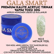 Gala Smart  Akrilik Toz No:05 Metalik Yeşil / 30 gr